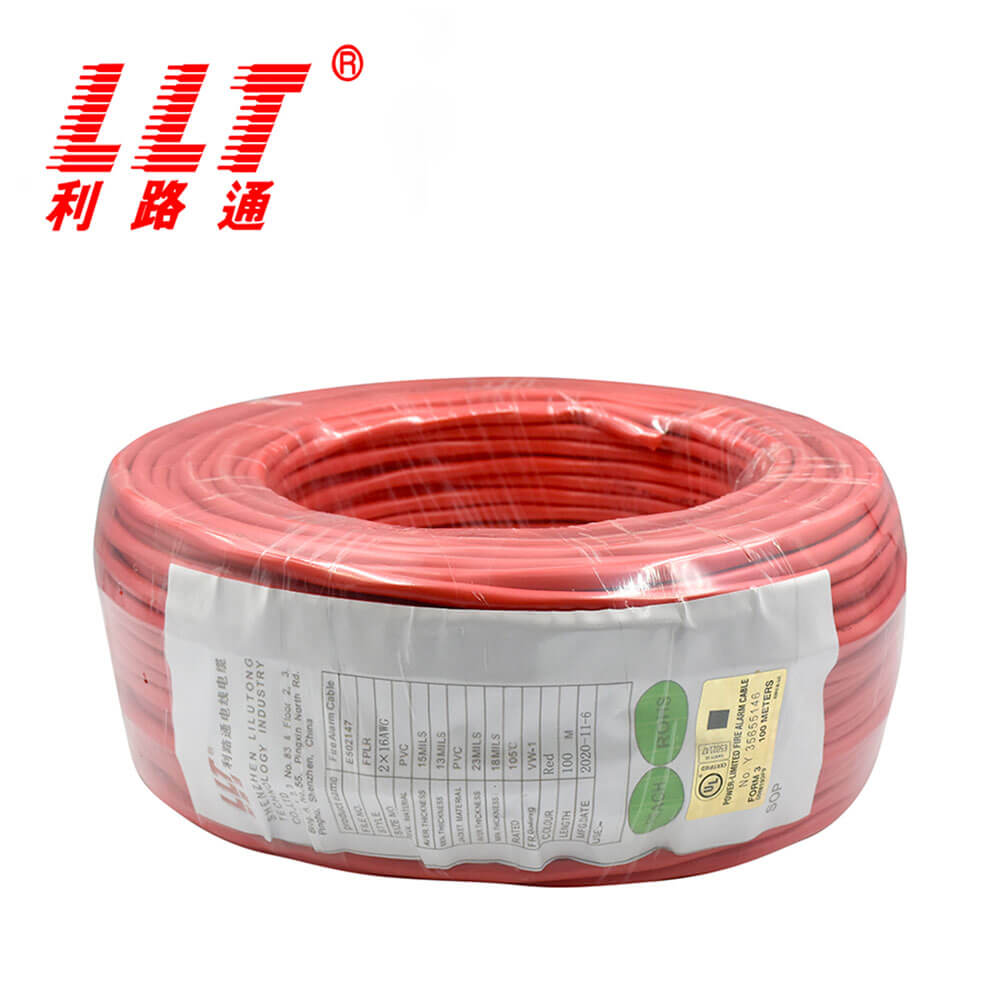 2C/24AWG Stranded CL3(CL2) Fire Alarm Cable
