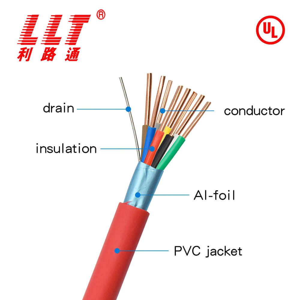8C/18AWG Solid CL3(CL2) Fire Alarm Cable