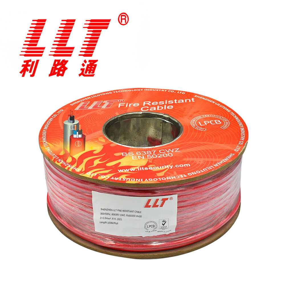 2×1.0mm2 Solid FIRE Resistant cable