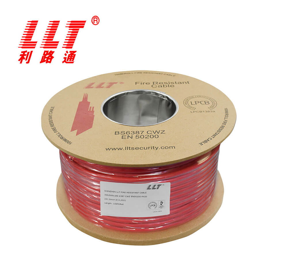 2×1.5mm2 stranded FIRE Resistant cable