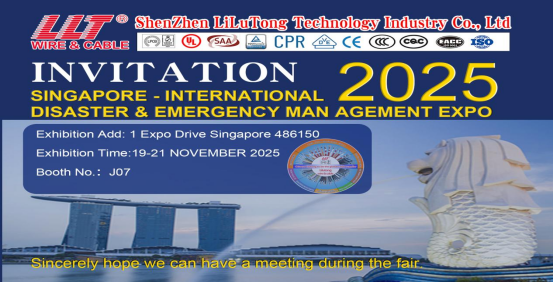 Shenzhen LLT will attend Singapore International Disaster and Emergency Management Expo