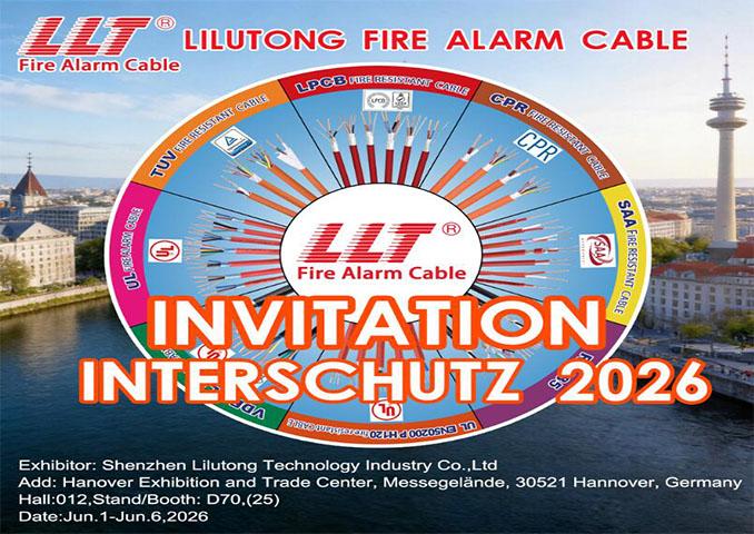 LLT Cables Factory will attend Hannover INTERSCHUTZ 2026, Opening Doors to the Global Emergency Market with Multiple International Certifications
