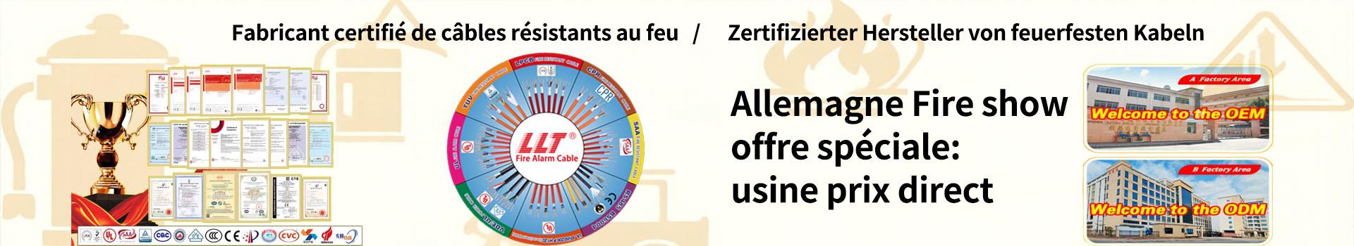 Europäisch zertifizierte Kabel
