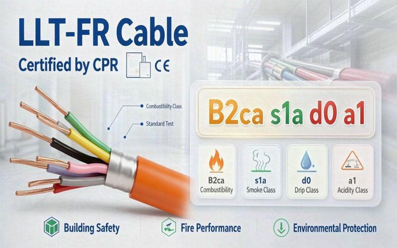 CPR‑certified cable