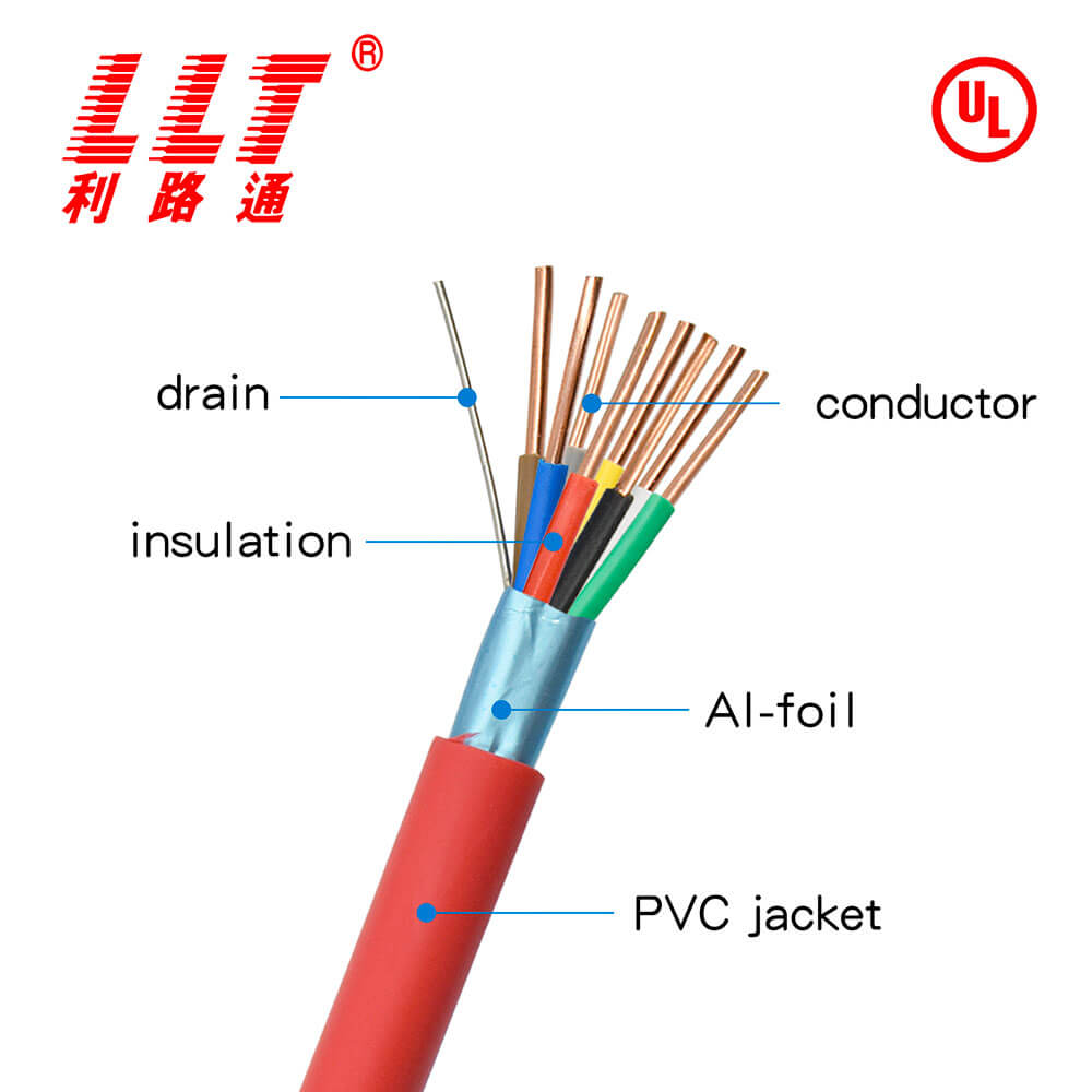 8C/12AWG Solid CL3R(CL2R) Fire Alarm Cable