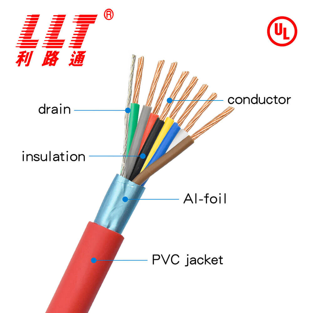 8C/13AWG Stranded CL3R(CL2R) Fire Alarm Cable