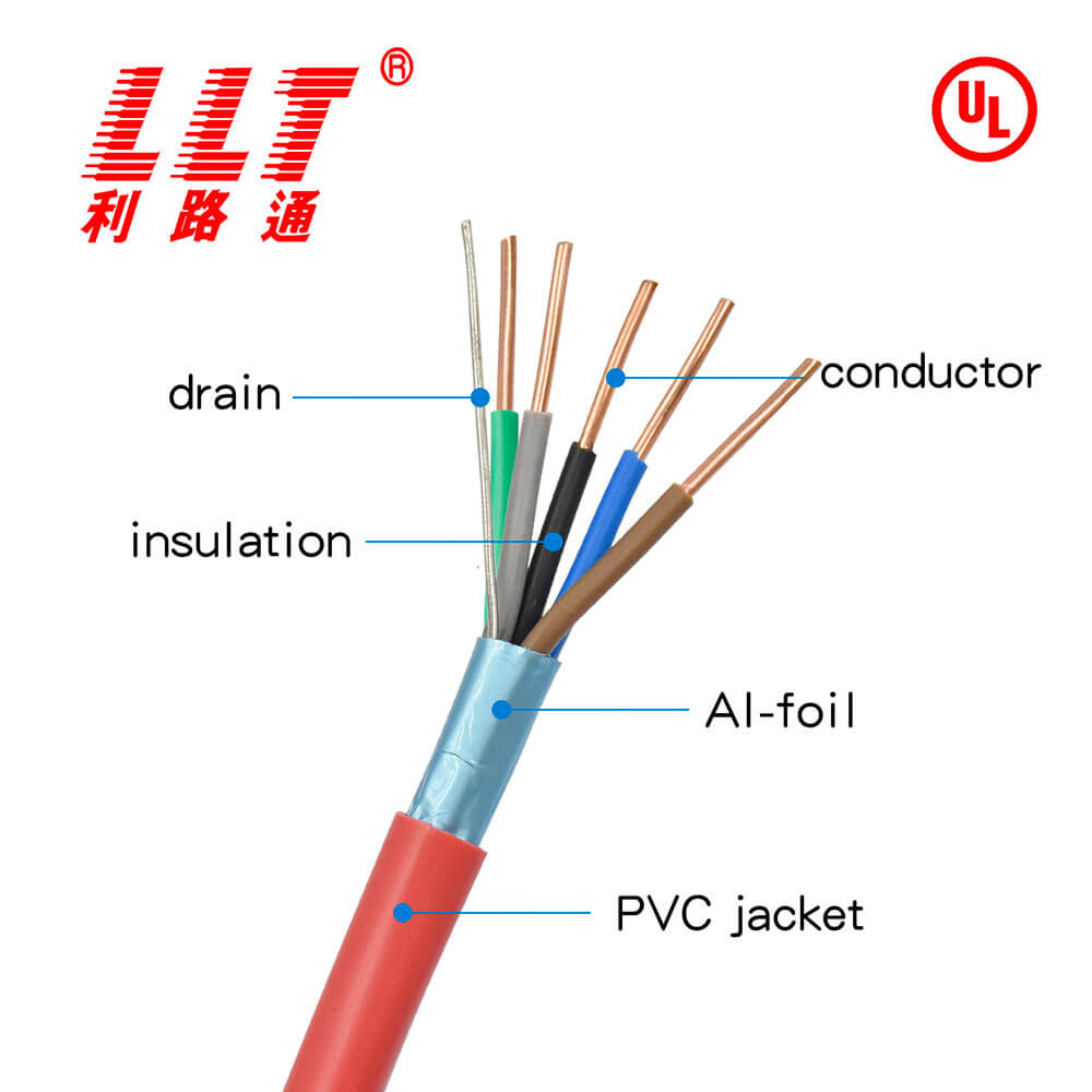 5C/13AWG Solid FPL Fire Alarm Cable