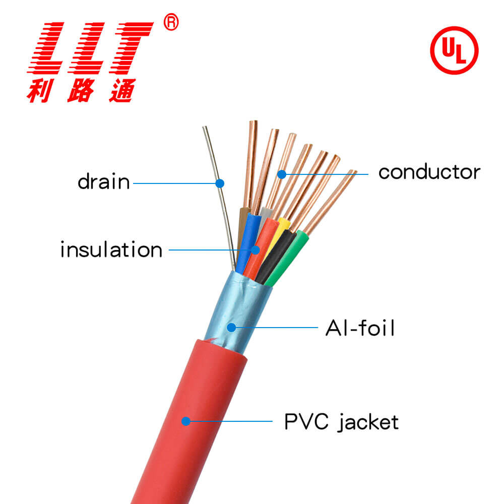 7C/21AWG Solid FPL Fire Alarm Cable