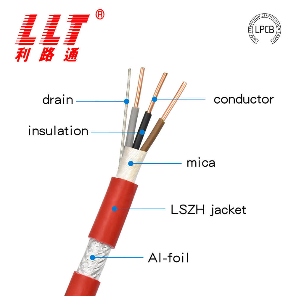 3×1.0mm2 Solid FIRE Resistant cable